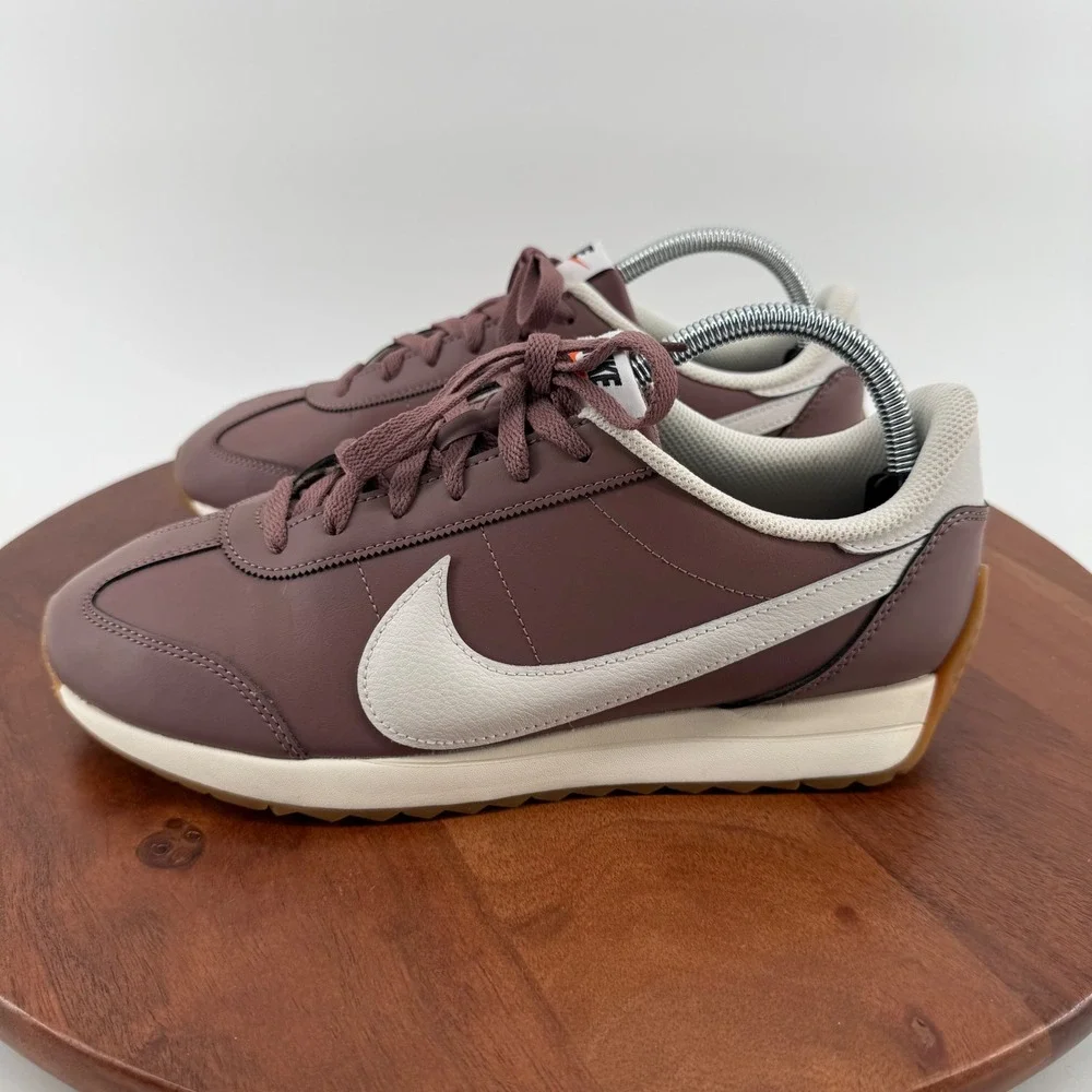 Nike Pacific Leather Smokey Mauve/White HV6430-200 Womens 10 Retro Sneaker